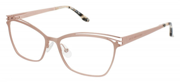 BCBGMAXAZRIA - Eyeglasses women KENDRA ROSE GOLD Rose Gold 48mm