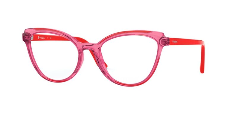 Vogue - Eyeglasses women VO5291 2766 Red 51mm