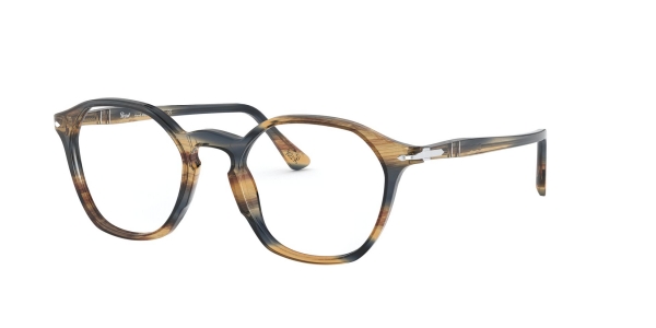 Persol - Eyeglasses men 3238-V 1049 Brown 50mm