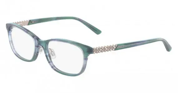 Bebe - Eyeglasses Women BB5154 Teal Horn 400 52mm