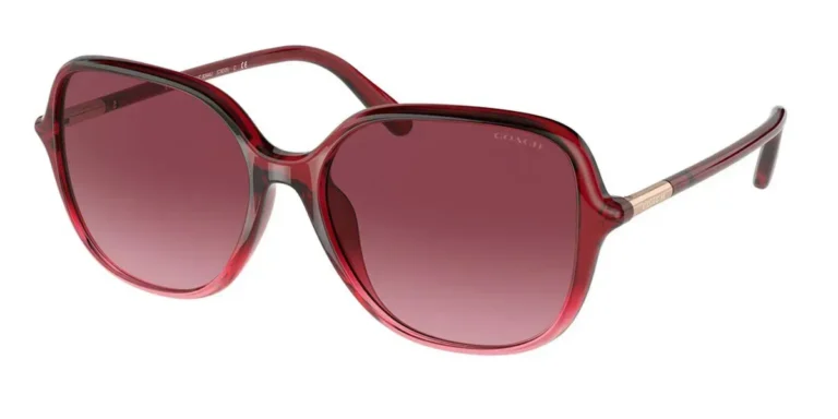 Coach - Sunglasses Women 0HC8344U Burgundy Pink Gradient 55518H 55mm