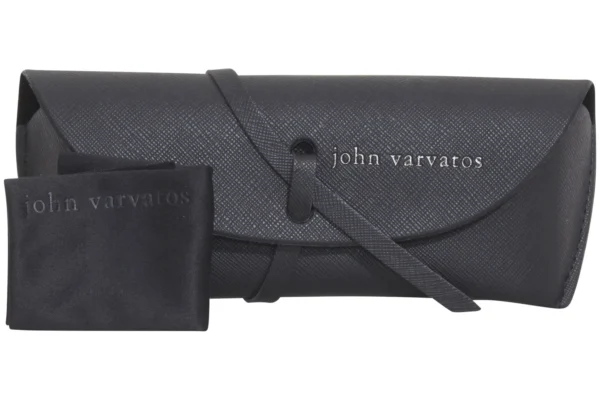 John Varvatos - Sunglasses Men JV V602 Olive Crystal 52mm _Case