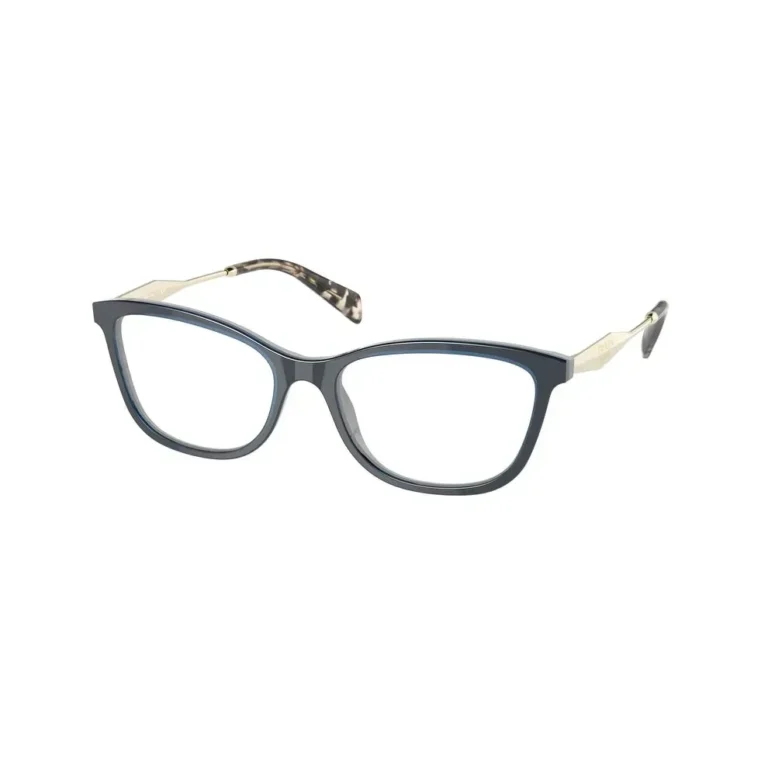 Prada 0PR02YV 08Y1O1 Eyeglasses Shiny Black 52mm Women