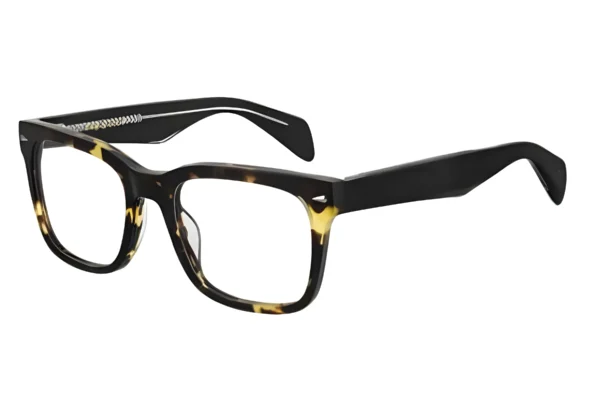 Rag & Bone RNB7010 0P65 Eyeglasses Dark Havana 52mm Men