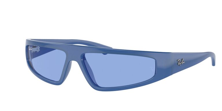 Ray-Ban RB4432 IZAZ 6761/80 RB4432 Sunglasses Blue 120mm Unisex