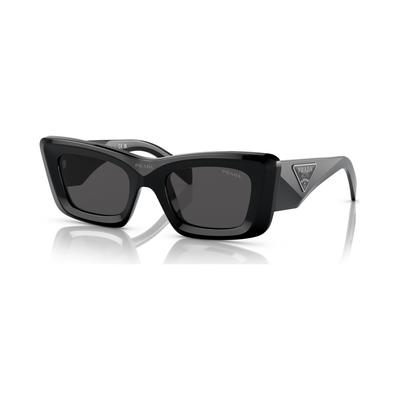 Prada SPR13Z 1AB-5S0 PR 13ZS Sunglasses Black 140mm Women