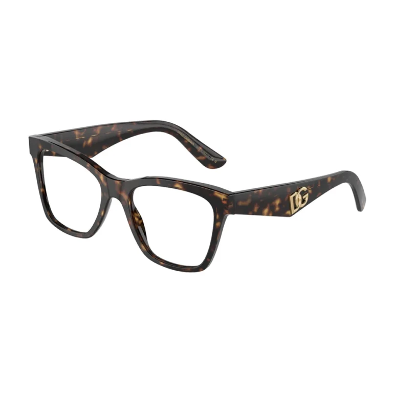 Dolce&Gabbana DG3374 502 Eyeglasses Brown 53mm Women