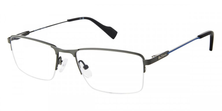 Ben Sherman FOSTER C01 Eyeglasses Matte Gunmetal 52mm Men