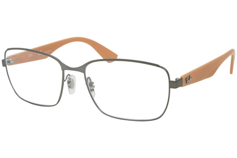 Ray-Ban RB6308 2817 Eyeglasses Orange 53mm Unisex